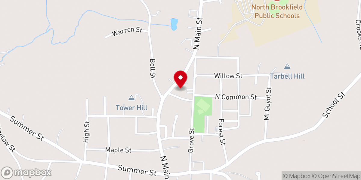 Map showing location of St Joseph's Church