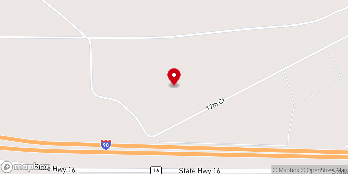 Map showing location of Fort McCoy Chapel