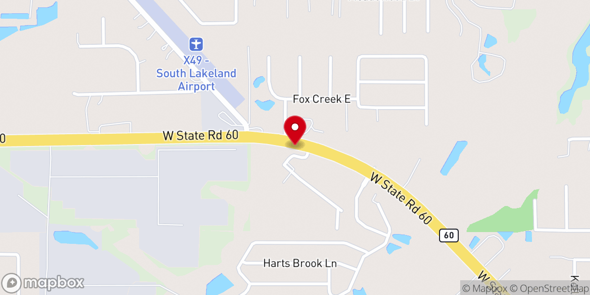 Map showing location of Mulberry RCMA Food Pantry