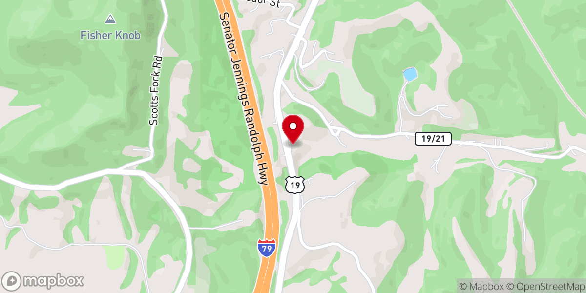 Map showing location of Souls Harbor Church
