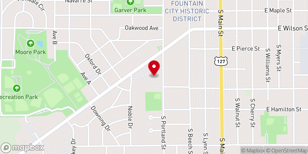 Map showing location of Halleron James