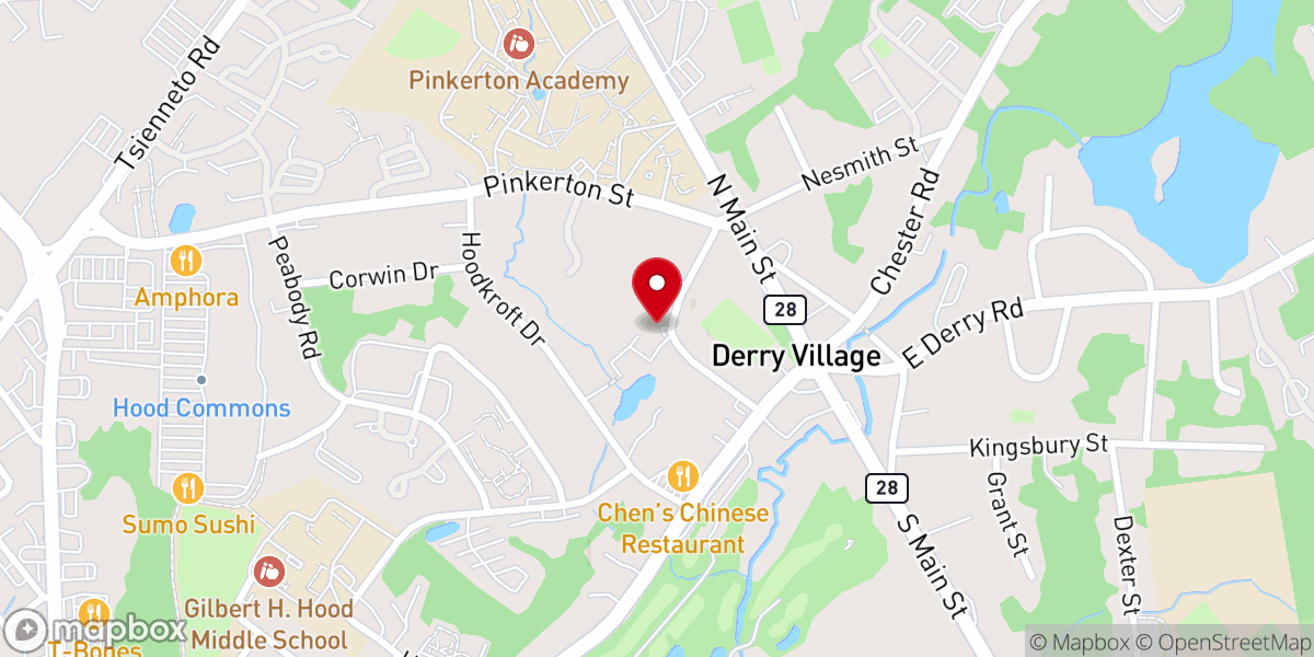 Map showing location of Central Congregational Church