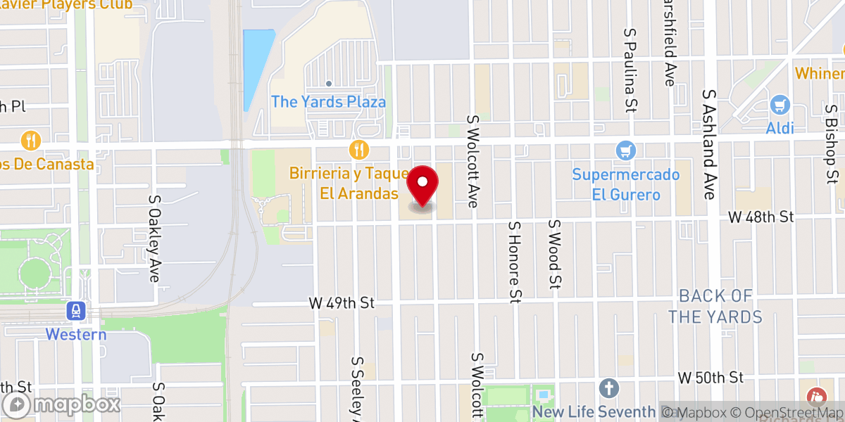 Map showing location of Saint Michael the Archangel Catholic Church