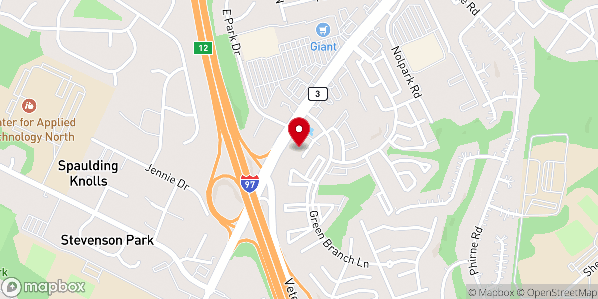 Map showing location of Berean Reformed Fellowship Inc