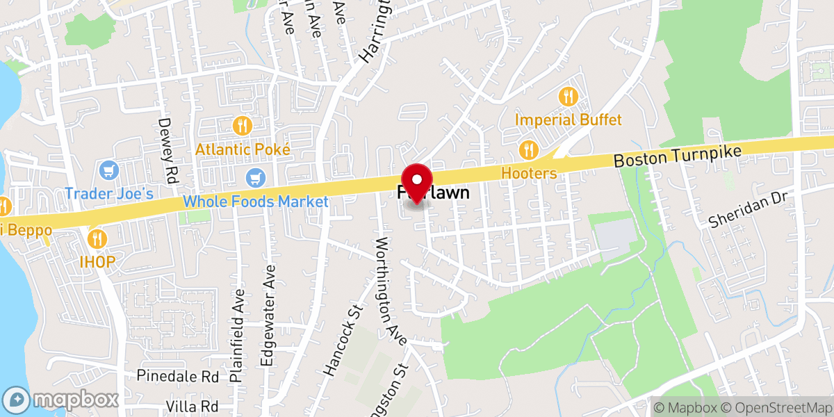 Map showing location of Grace Baptist Church