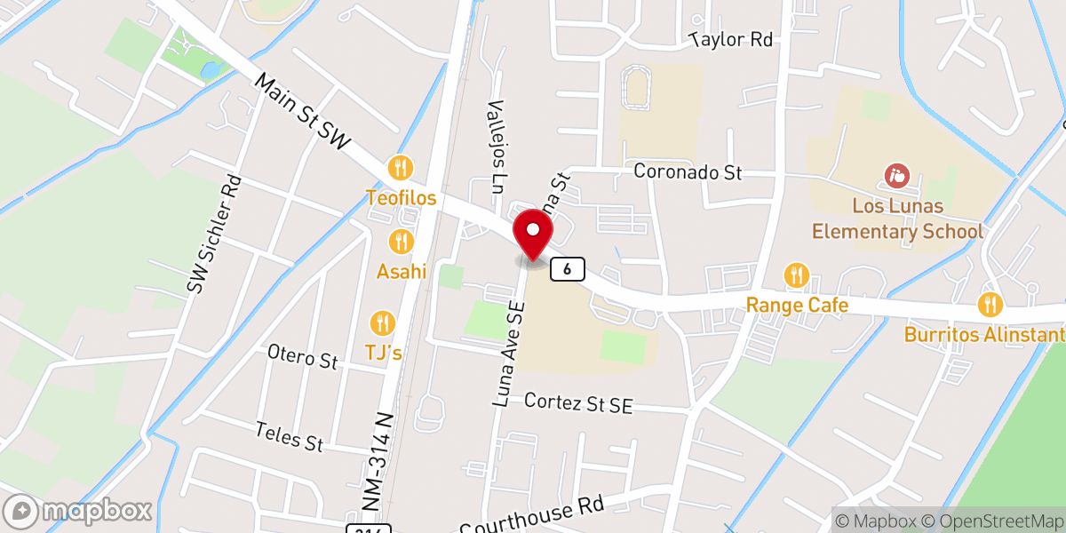 Map showing location of Agape Love Ministries Alms Inc