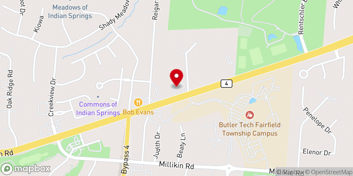 Map showing location of Pentecostal Highway Holiness