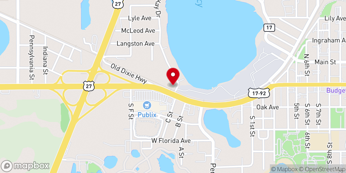 Map showing location of Still Water Christian Life Center
