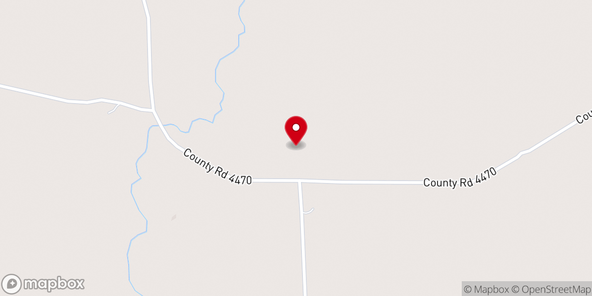 Map showing location of Tex Willis