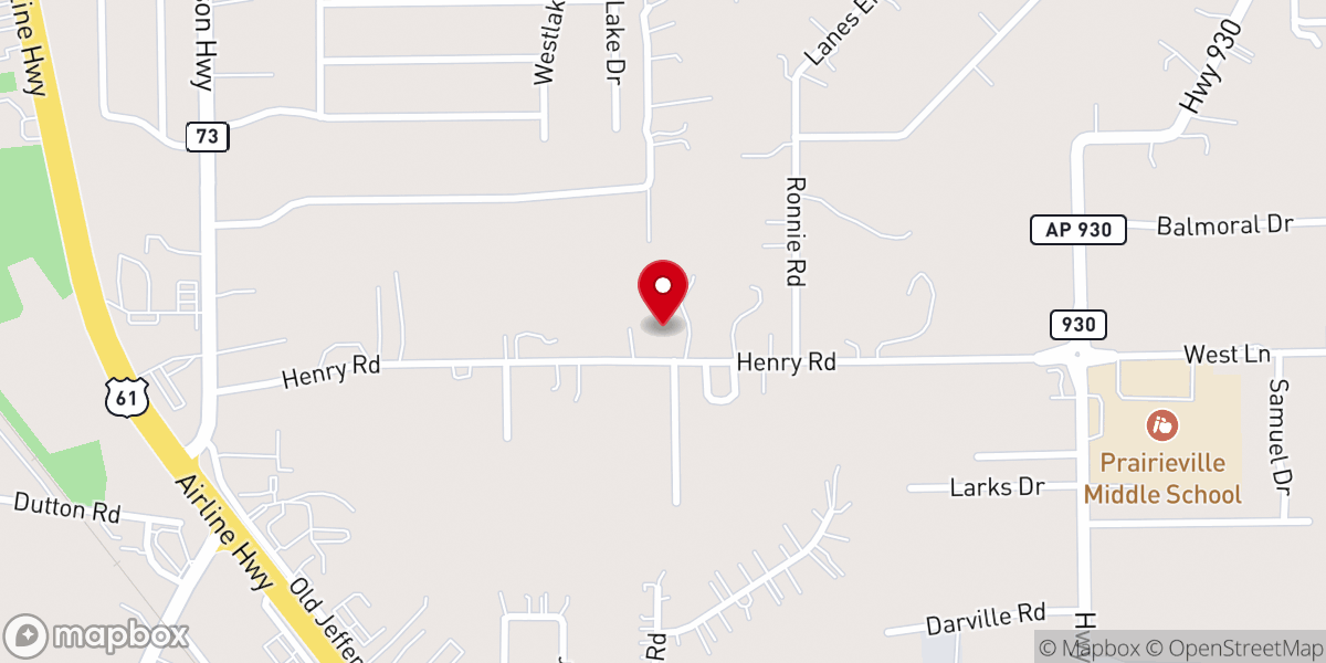Map showing location of Mt Gillion Baptist Church