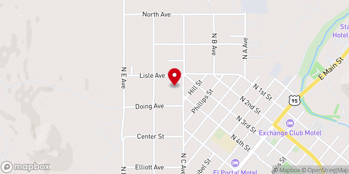 Map showing location of The Church of Jesus Christ of Latter-day Saints