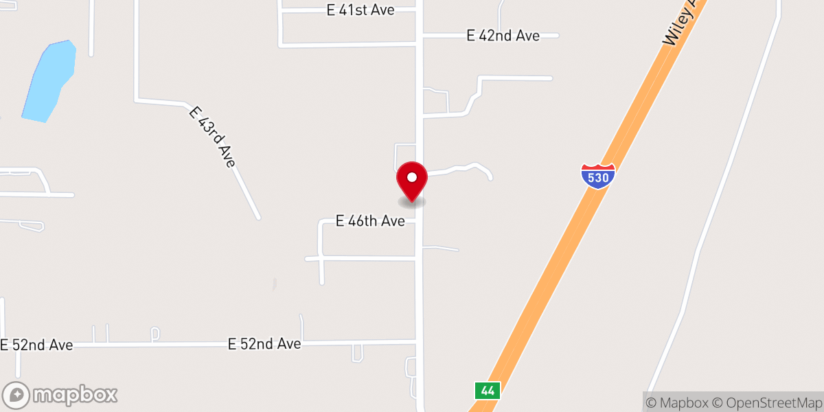 Map showing location of Old Saint James Missionary Baptist Church Inc