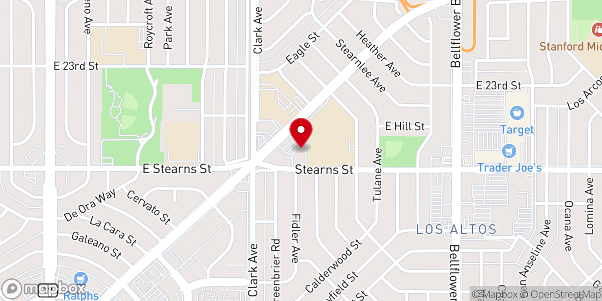 Map showing location of Our Lady of Refuge School