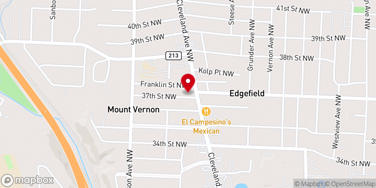 Map showing location of New Dimensions Education Ministries