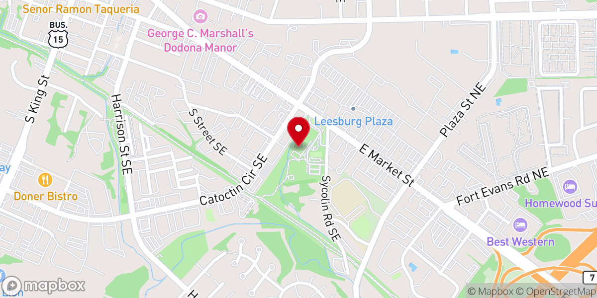 Map showing location of Iglesia Bautista Esperanza