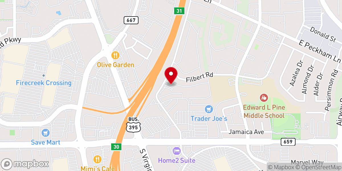 Map showing location of Rehoboth Holy Temple