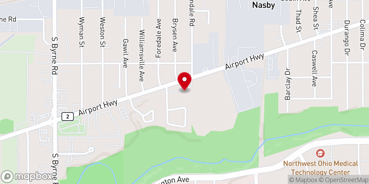 Map showing location of Greater Faith Fellowship Church