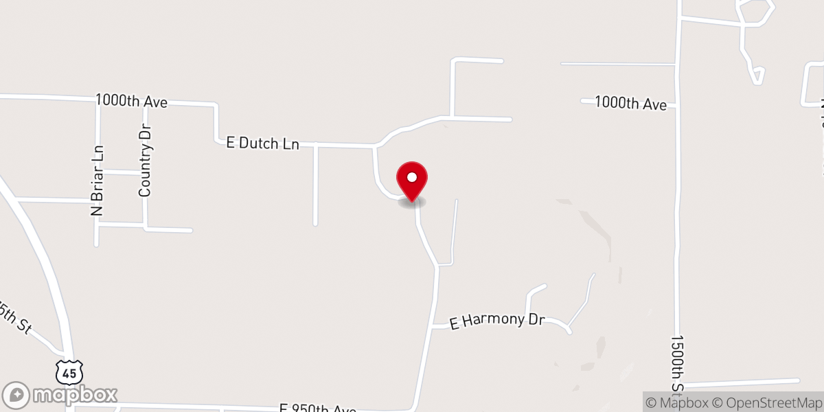 Map showing location of Bootsy Meyers Memorial Marker
