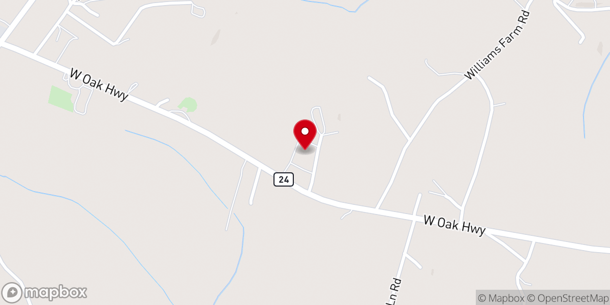 Map showing location of Lifeline Community Church
