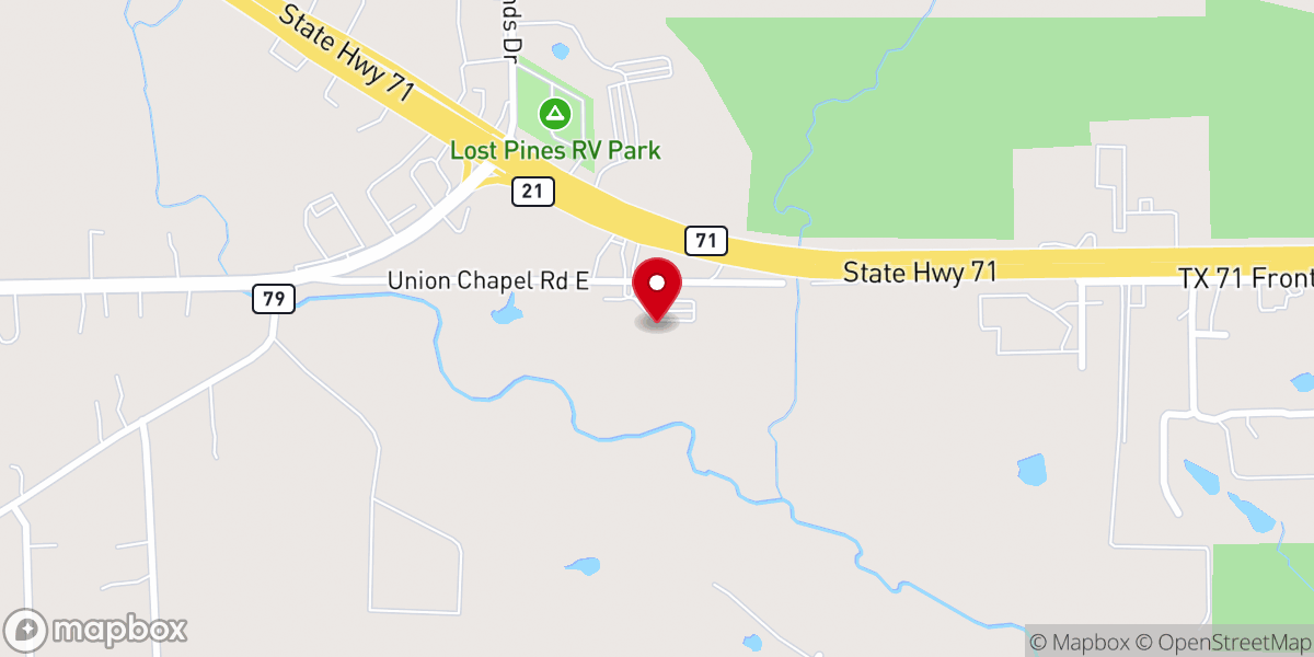 Map showing location of Foundation Christian Ministries