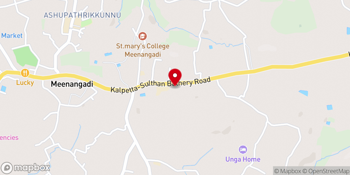 Map showing location of St. Francis Assisi Church