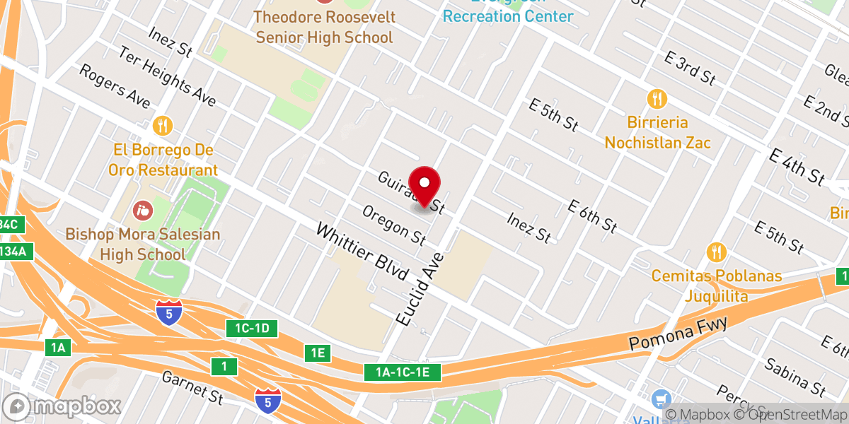 Map showing location of Iglesia Adventista del Séptimo Día - Panamericana