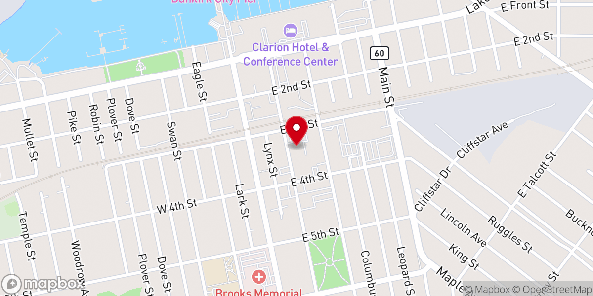 Map showing location of St Elizabeth Ann Seton Worship Site