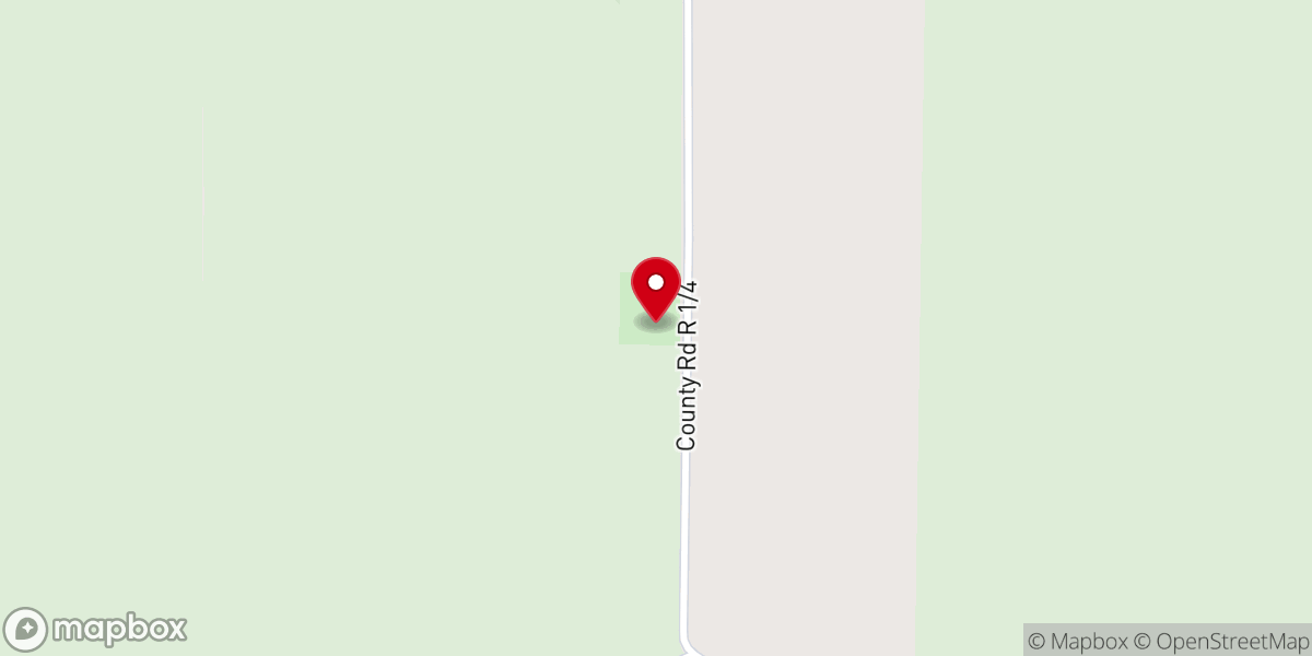 Map showing location of Abbott Church