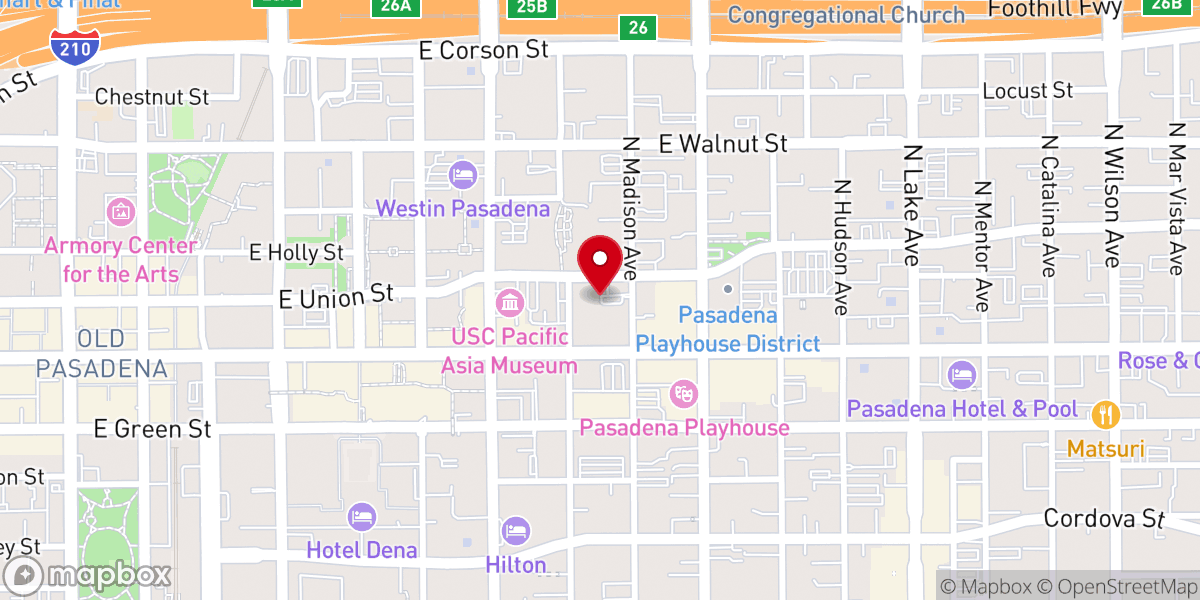Map showing location of Hechos En Cristo La Roca