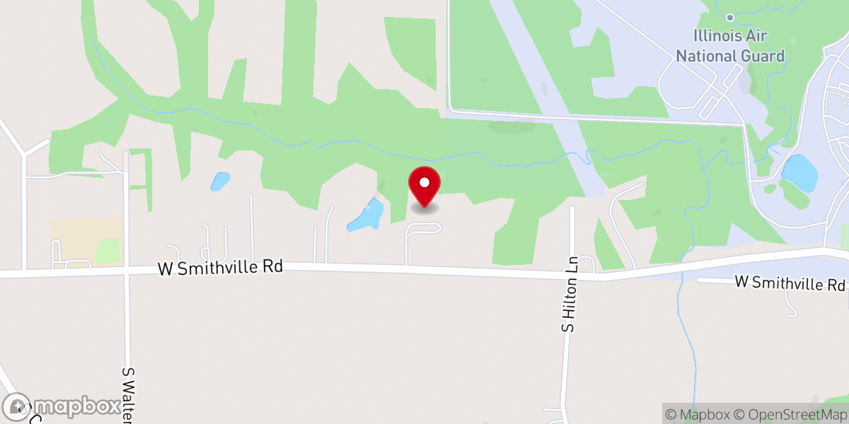 Map showing location of Berea Baptist Church