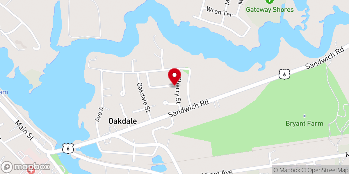 Map showing location of Our Father's House of Prayer