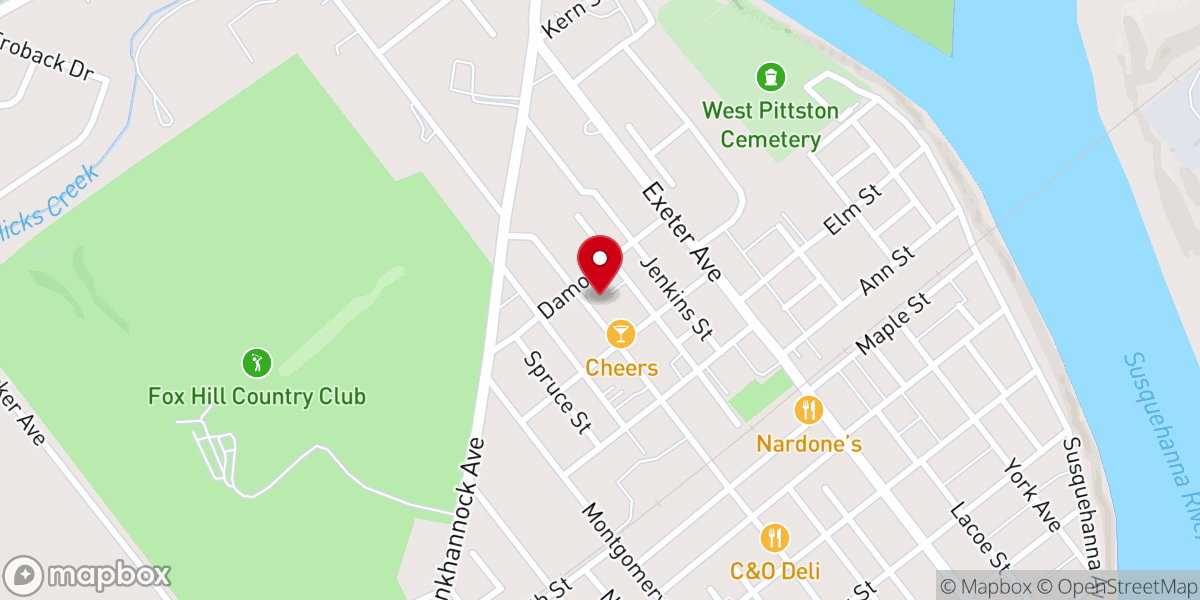 Map showing location of Lighthouse Fellowship