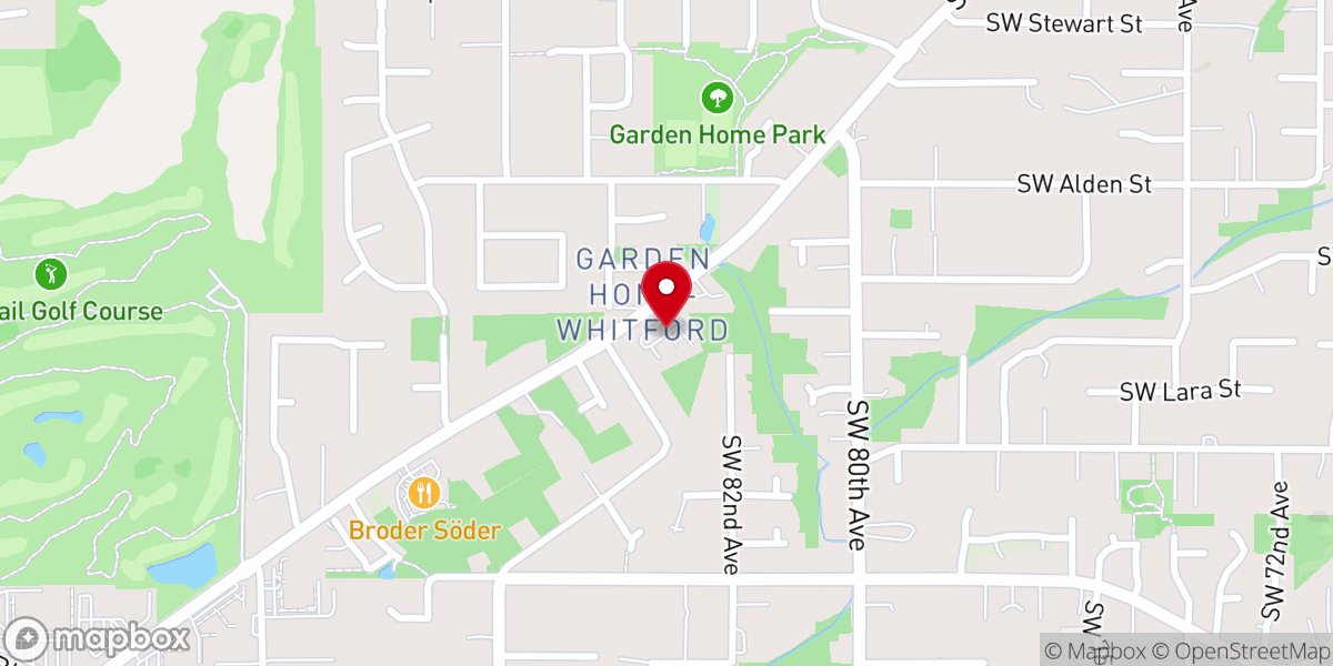 Map showing location of Churches United for West Valley