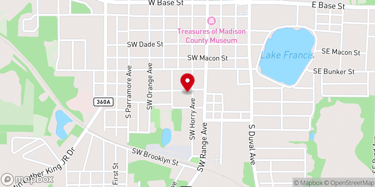 Map showing location of Mt Zion House of Prayer