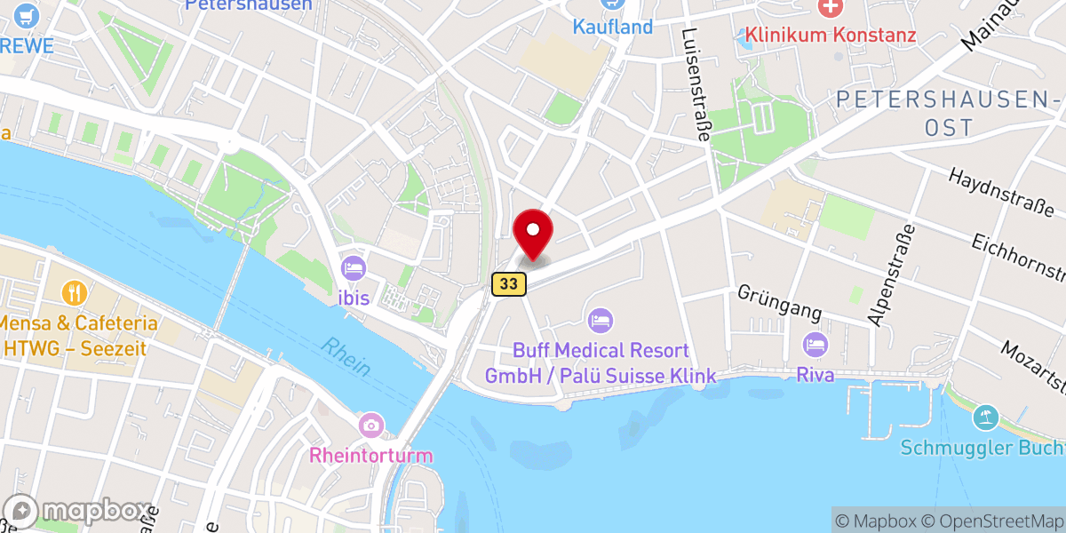 Map showing location of Buddhistisches Zentrum Konstanz
