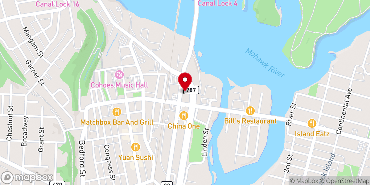 Map showing location of Saint Nicholas Orthodox Church