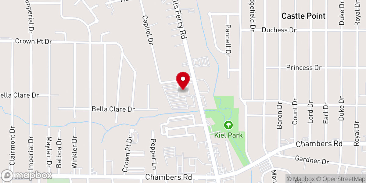 Map showing location of San Francisco Temple Complex Christian Assembly