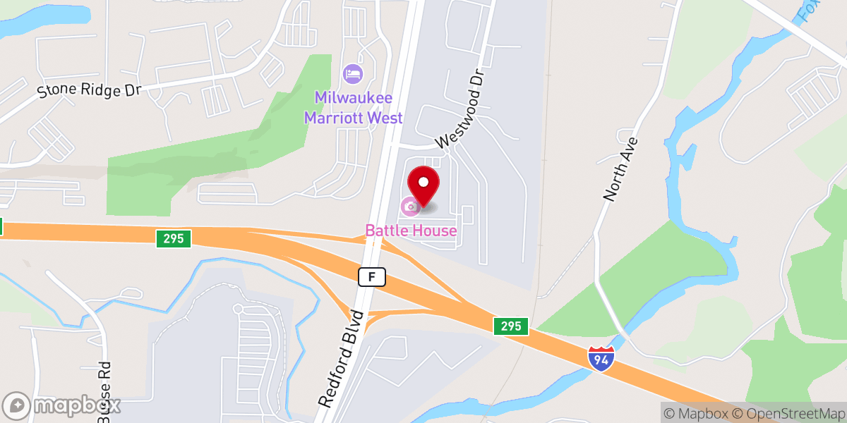 Map showing location of RiverGlen Christian Church - Pewaukee Campus