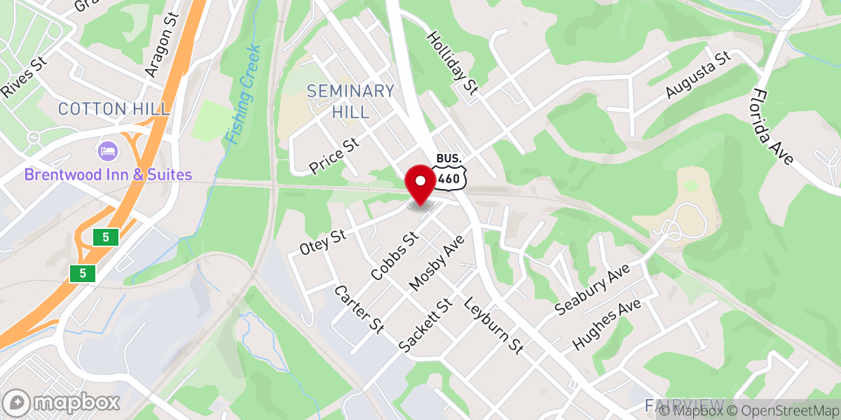 Map showing location of Life Ministries