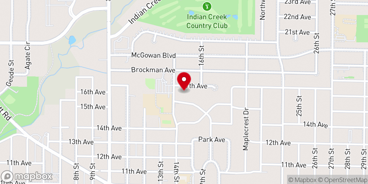 Map showing location of Original Design Ministries Inc
