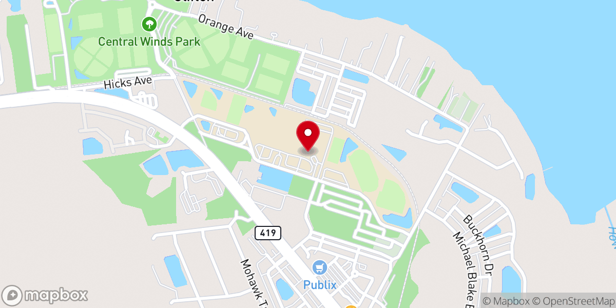 Map showing location of Authentic Church