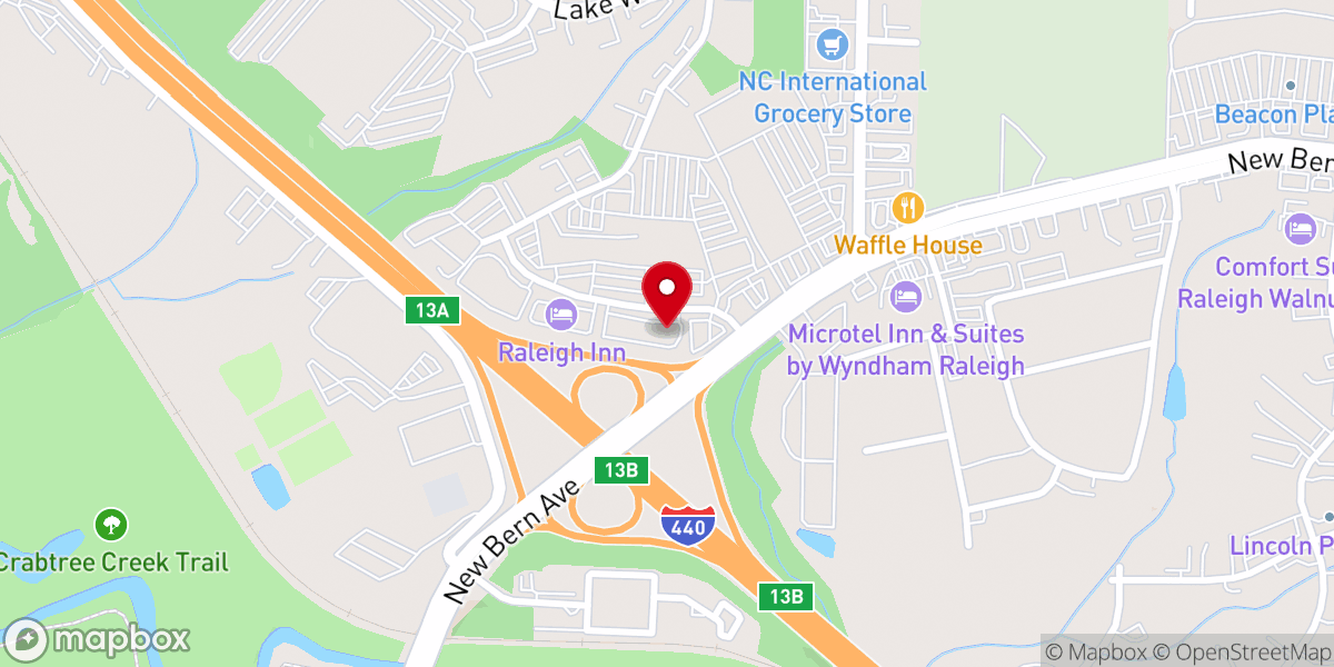 Map showing location of Oasis Living Ministries Inc