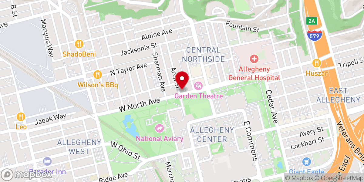 Map showing location of New Hope United Methodist Church