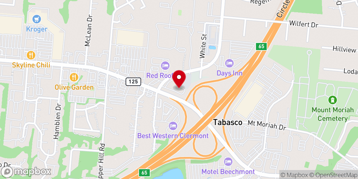 Map showing location of Connect Christian Church - OFFICES ONLY
