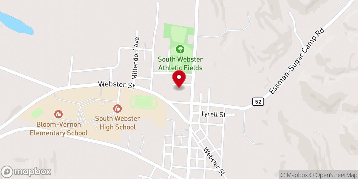 Map showing location of Pinkerman South Webster Comm