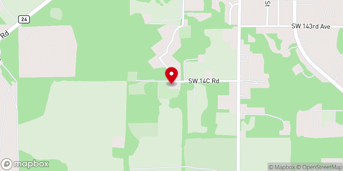 Map showing location of Shiloh Missionary Baptist Church