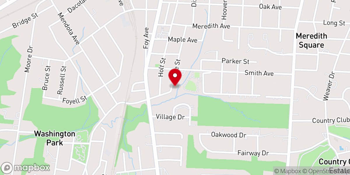 Map showing location of Lexington Deliverance Tbrncl
