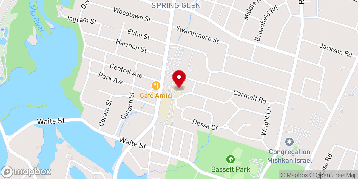 Map showing location of St Rita Parish Minister
