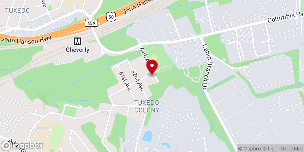 Map showing location of Community Temple Church of Our Lord Jesus Christ