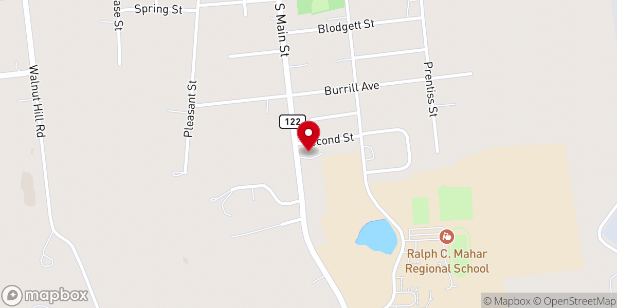 Map showing location of New Life Christian Fellowship